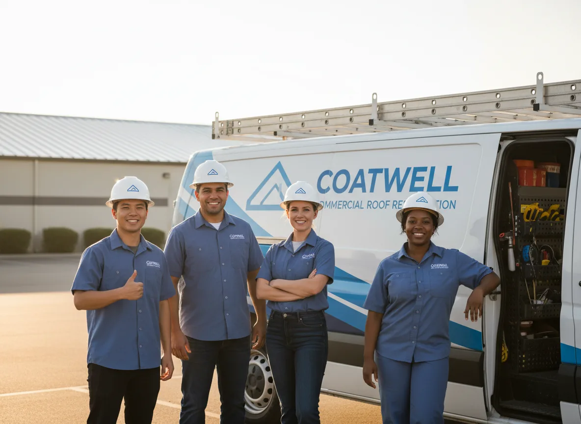 Commercial roof coating company in West Townsend, MA